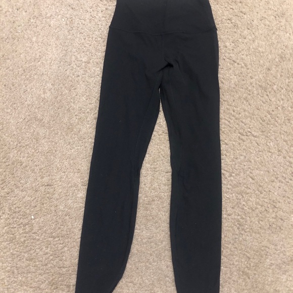 lululemon athletica Pants - lululemon athletica Black High-Waist Leggings Size 4